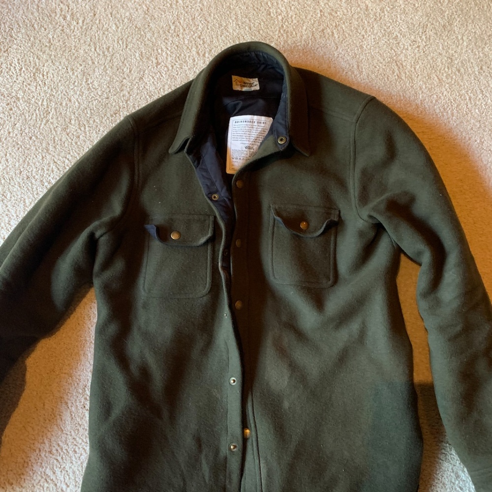 Ultra Rare Wool Owner Operator Adirondack Shirt